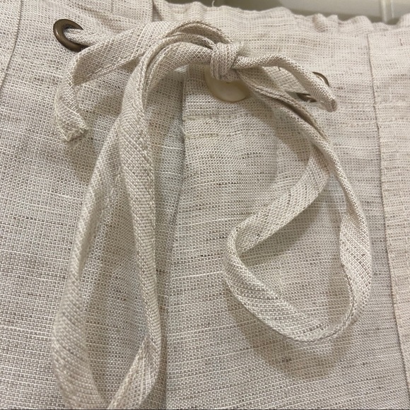 NWT Just Living Linen Beige Pants - Picture 3 of 6